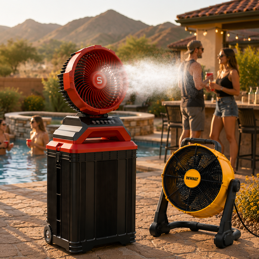 Beat The Heat - Outdoor Fans & Misting Fans