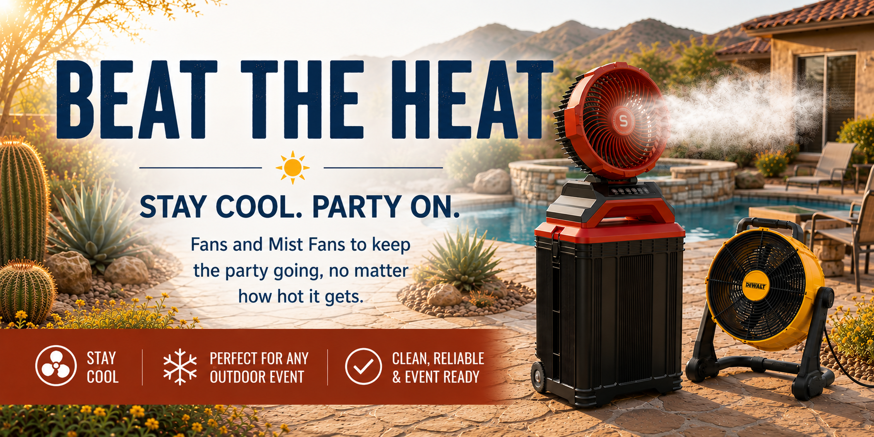 Beat The Heat - Stay Cool, Party On