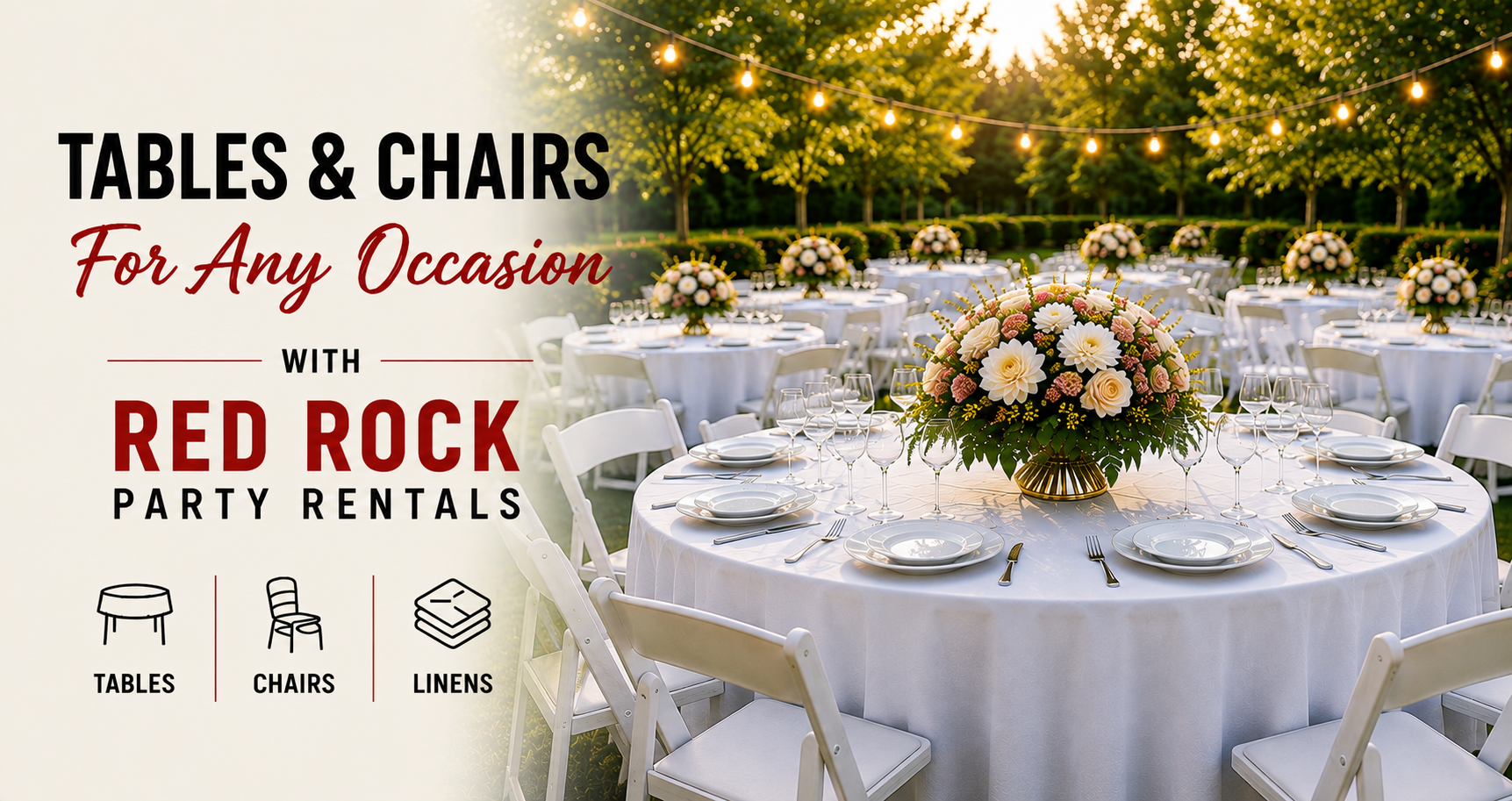 Tables and Chairs for Any Occasion