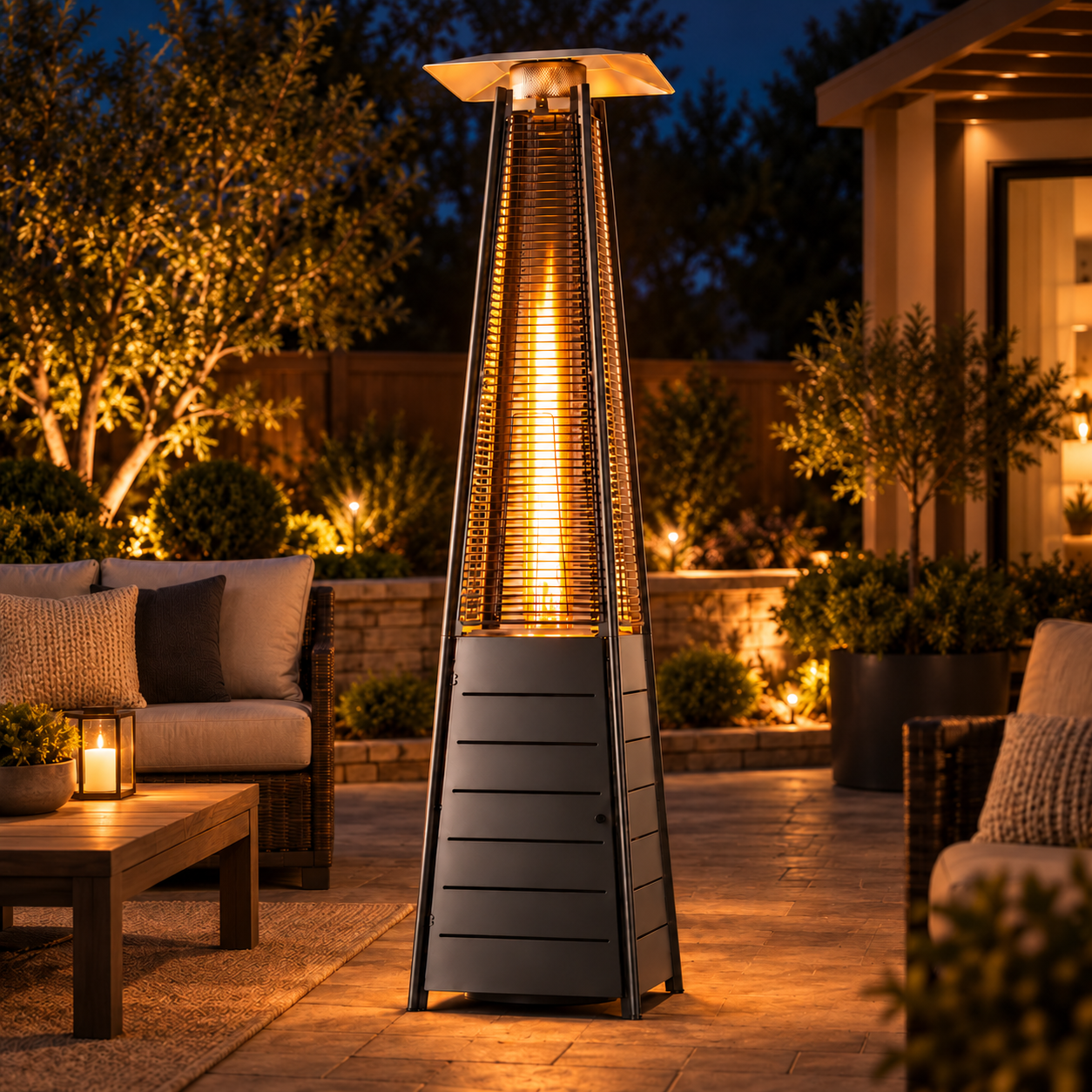 Patio Heaters - Pyramid Patio Heaters